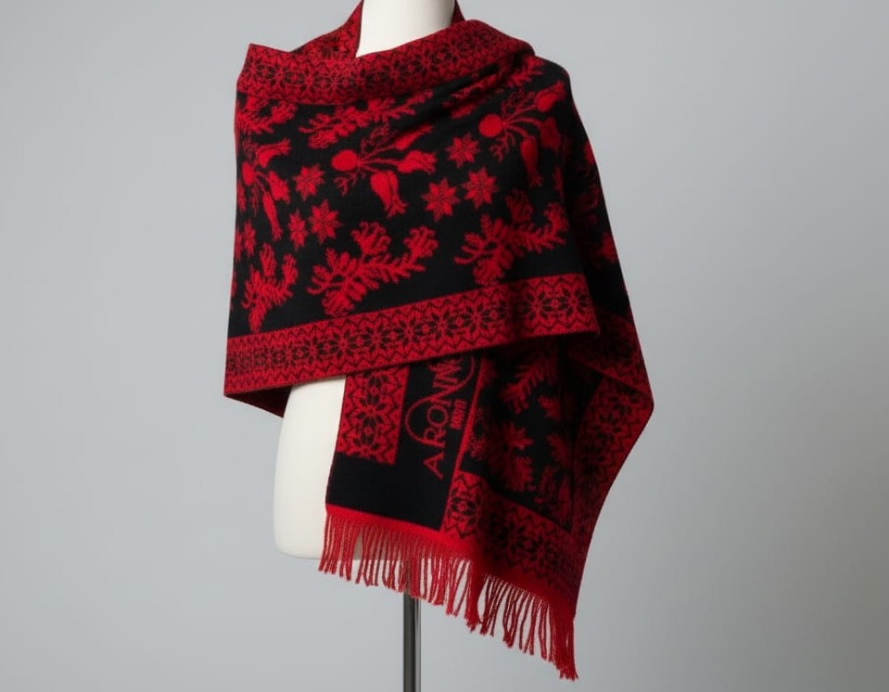 প্রিমিয়াম কাশ্মীরি রাজকীয় পশমিনা শাল - আভিজাত্যের অনন্য ছোঁয়া।