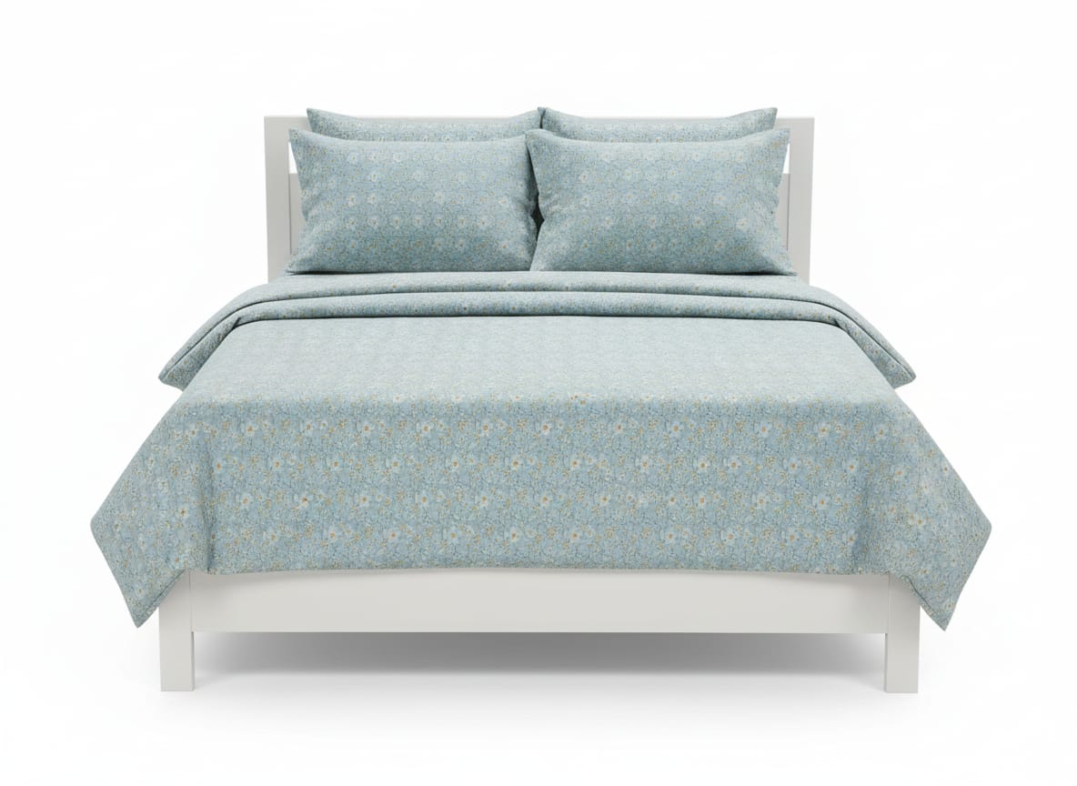 ১০০% এক্সপোর্ট কোয়ালিটি অরিজিনাল হোম টেক্সটাইল" এর বিছানার চাদর